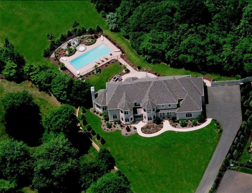 NJ home pricing strategy — aerial view of New Jersey estate home